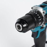 Perceuse électrique sans fil multifonctionnelle 13 mm à moteur sans balais, haute puissance, à percussion, pour usage domestique, avec batterie lithium-ion