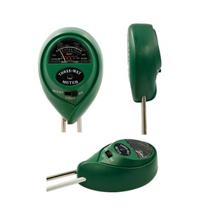 เครื่องวัดค่า <span class=keywords><strong>pH</strong></span> ในดินดิจิตอลแบบ3-in-1ออกแบบพลาสติกทนทานสำหรับสวนฟาร์มสนามหญ้า