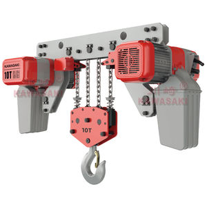50 Ton KAWASAKI kualitas tinggi rantai listrik kerekan listrik mesin derek kerekan 2 Ton konstruksi mesin troli - Product Image 4