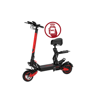 Trottinette électrique unisexe pour adultes, pliable, étanche, en alliage d'aluminium, 25 km/h, NFC, 70 km d'autonomie, moteur sans balais, 15,6 Ah, 500 W, 10 pouces, avec éclairage LED, livraison directe - Product Image 1