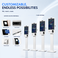 Terminal de Pago Inteligente con Pantalla Táctil de Grado Industrial para Pago de Estacionamiento en Interiores, Máquina de Quiosco Digital