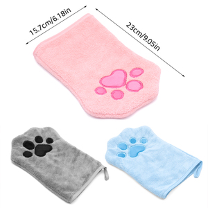 <b>Pet</b> Dog Cat Grooming <b>Cleaning</b> Glove Mitt Microfiber Absorbent Quick-Drying Easy-<b>Cleaning</b> <b>Pet</b> <b>Bathing</b> Glove for Dogs Cats - Product Image 2