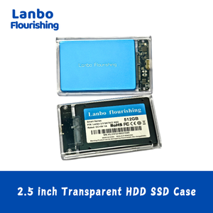 2.5 Inch Trong Suốt HDD <span class=keywords><strong>SSD</strong></span> Trường Hợp <span class=keywords><strong>SATA</strong></span> III Để USB 3.0 Ổ Cứng Đĩa Bao Vây Hỗ Trợ 6Tb Di Động Bên Ngoài HDD Cho Máy Tính Xách Tay PC - Product Image 2