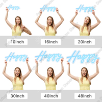 Logo Néon Personnalisé Sans Quantité Minimum de Commande (MOQ) Dropshipping Enseigne Lumineuse LED pour Chambre, Salon, Décoration et Cadeau