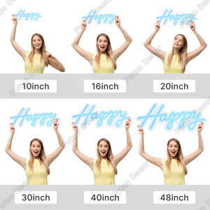 कस्टम नेऑन लोगो कोई मोक ड्रॉपशीशीटर बेडरूम के लिविंग रूम सजावट उपहार के लिए प्रकाश नीयन संकेत - Product Image 2