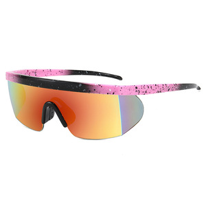 Xsy Cycling Sunglasses Pc Polarized Lens Uv400 Windproof Outdoor Sports Sun Protection Fishing <b>Large</b> <b>Frame</b> 19103 - Product Image 4