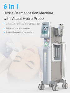 Pantalla visual hidro microdermoabrasión microcorriente <span class=keywords><strong>facial</strong></span> H2O2 cuidado de la piel Aqua Peel Hydra máquina de dermoabrasión - Product Image 2