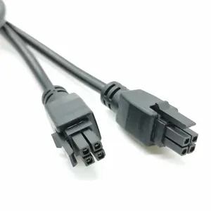矩形电缆Molex Micro-Fit 3.0系列2 3 4 6 8位置压接连接器线束电缆组件