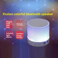 Haut-parleur portable étanche avec batterie intégrée, mini pistolet audio en acier, carte USB enfichable, idéal pour les espaces restreints