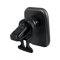 Dudukan ponsel magnetik, 15W pengisi daya ponsel nirkabel ventilasi udara untuk IP 14 15 16