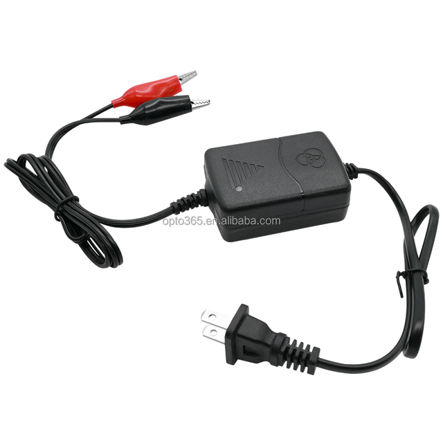 6V 12V 24V 1A 1000mA Battery Charger for Kids Ride on Car Toy Motorcycle Batteries with Bi-Color LED Indicator Red Green Charger