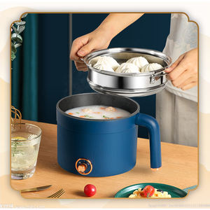 새로운 디자인 미니 휴대용 1.2L 미니 냄비 휴대용 요리 냄비 비 스틱 다기능 조절 온도 - Product Image 2