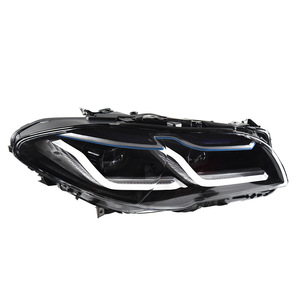 Per <span class=keywords><strong>BMW</strong></span> serie 5 <span class=keywords><strong>F10</strong></span> gruppo faro a <span class=keywords><strong>LED</strong></span> nuova lente modificata 12V cucchiaio da corsa diurna luce 6000k temperatura colore - Product Image 1