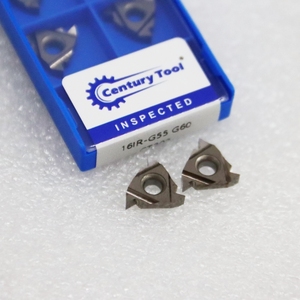 Inserto de torneado Cermets 16ER/IR 1,0/1,25/1,5/2,0/2,5/3,0/3,5 ISO TG1115 Inserto de roscado Torno CNC Herramienta de torneado de corte - Product Image 4