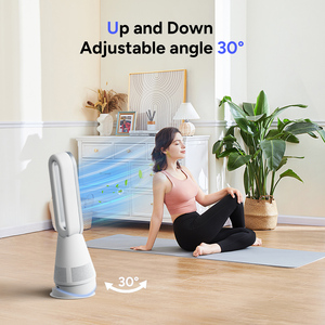 2025 <b>Smart</b> <b>Remote</b> <b>Control</b> 20 Inch Bladeless Cooling Tower Fan With Air Purifier for Home Bladeless Fan With Air Purifier - Product Image 2