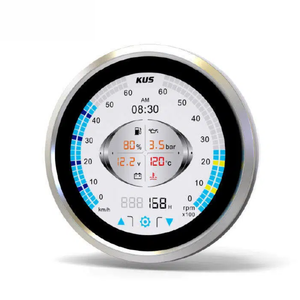 <span class=keywords><strong>KUS</strong></span> KMG マリンLCDデジタルディスプレイメーターゲージ 4.2インチ J1939 NMEA2000プロトコル対応 ボート用 - Product Image 5