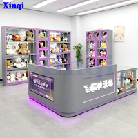 Vente en gros de jouets, présentoir et comptoir de réception pour arcade Claw Machine Shop Distributeur automatique de jouets à capsules Gashapon Machine Store