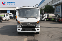 Camion poubelle à compression avec contrôle qualité strict, camion benne à déchets, camion conteneur à bras ISO9001