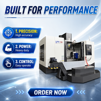 Machine de fraisage CNC verticale 3 axes VMC1580, haute précision, robuste, avec broche BT50 et commande FANUC pour l'usinage des métaux