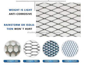 2 מ "מ עבה 15 x30mm אלומיניום מורחבת רשת מתכת - Product Image 6