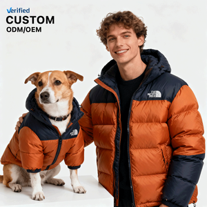 ג 'וימאי מעצב מותאם אישית כלב יוקרה בסגנון למטה מעיל החורף חם וחסן רוח להתאים את חליפת הג' קט המארח - Product Image 1