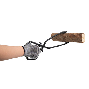 Set d'outils de cheminée pour jardin intérieur extérieur Set d'accessoires de poker Set de feu en métal <span class=keywords><strong>fantaisie</strong></span> Pince à feu à l'ancienne - Product Image 2