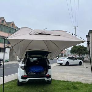 Labuta ที่บังแดดด้านหน้าแบบพกพาสำหรับ <span class=keywords><strong>Tesla</strong></span> <span class=keywords><strong>Model</strong></span> <span class=keywords><strong>3</strong></span>, ที่บังแดดโพลีเอสเตอร์กันฝนพับได้หลายคน - Product Image 3