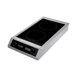 Cuisinière à induction commerciale double 3500W haute puissance, plaque de cuisson à induction professionnelle - Product Image 2