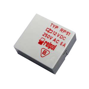 Relpol Rp51 Relay <b>12V</b> <b>Dc</b> 250V Ac 6A Power Relay - Product Image 1