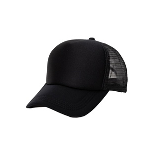 Casquette de baseball trucker ajustable à fermeture snapback, vente en gros d'usine, personnalisable, en coton uni, casquettes de sport 5 panneaux - Product Image 2