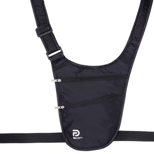 Bonding Journey Riñonera antirrobo de nailon ligero e impermeable para móvil, con cierre de cremallera, ajuste ceñido y diseño invisible para - Product Image 3