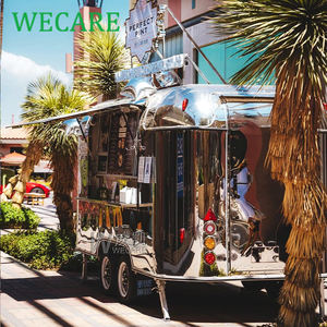 WECARE Acier Inoxydable Glace Salle À Manger <span class=keywords><strong>Voiture</strong></span> Mobile Traiteur Cuisine Bar Remorque Remolque Food Truck Restaurant Entièrement Équipé - Product Image 3