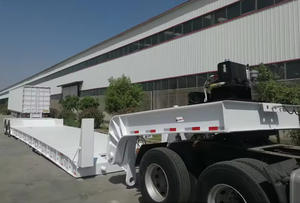 รถพ่วงบรรทุกเชิงพาณิชย์ยี่ห้อจงเชงเช็งเตียนฉีมีขนาด40ตัน9590x2550x3995มม. - Product Image 3