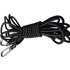 Cuerda elástica para exteriores con gancho de acero inoxidable de 8 m de longitud para equipo de escalada y kayak - Product Image 5