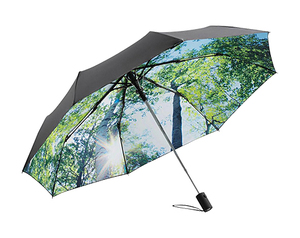 FOCUS Customized Digital Printing 3-Fold Sunshade Umbrella UV Protection Promotional Business Gift