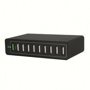 Produits <span class=keywords><strong>les</strong></span> plus vendus <span class=keywords><strong>2021</strong></span> : chargeur rapide pour téléphone portable 60W, chargeur USB portable multi-ports 10 ports, 5V 2.4A max - Product Image 4