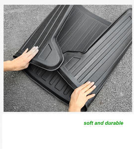 Tapis de voiture 3D en TPE imperméable, tapis de coffre pour <span class=keywords><strong>Chevrolet</strong></span> COBALT LZ/COBALT MIDNIGHT 2011, tapis de coffre antidérapant - Product Image 6