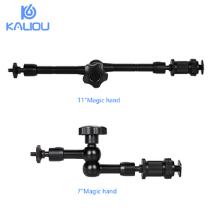 Kaliou Bras magique articulé à friction réglable de 7 pouces pour DSLR Rig LCD Monitor LED Light Camera Accessories Photo <span class=keywords><strong>Studio</strong></span> - Product Image 3
