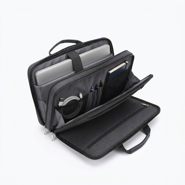 Hot Sale Customized Business Laptop Bag Portable Waterproof Notebook Carrying Case for Men Women Office and Travel