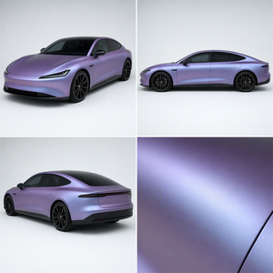 XP3M Matte Purple Mist Silver Matte Satin TPU Color PPF Car Color Shift PPF 7.5 Mil Self Healing Anti Scratch Anti Yellowing - Product Image 3