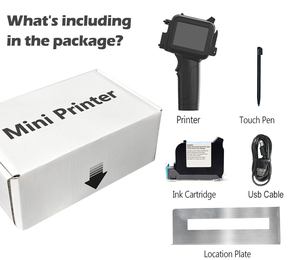 Impresora de Inyección de Tinta Manual, Precio de Fábrica, Impresora de Codificación de Doble Boquilla Multilingüe para Cajas de Cartón - Product Image 6