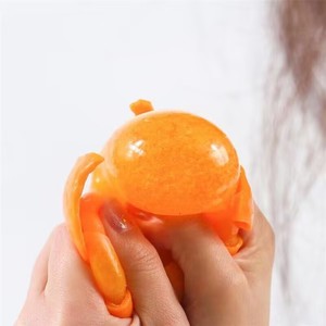 Squishy Kawaii Tangerine TPR <b>Material</b> Fidget Squishies Slow Rising Stress Relief Squeeze Toys for Ages 14+ Unisex Work <b>Study</b> - Product Image 3