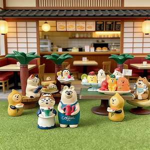Figura Decorativa de Resina Hecha a Mano con Forma de Pirámide del Amor al Estilo Japonés, Regalo con Temática de Jardín y Restaurante para Decoración de Hogar y Oficina - Product Image 1