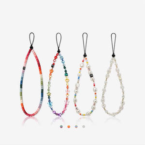 Cordón <span class=keywords><strong>para</strong></span> Teléfono con Colgante de Corazón Acrílico, Mariposa y Perlas, Cadena <span class=keywords><strong>para</strong></span> Teléfono Personalizada - Product Image 2