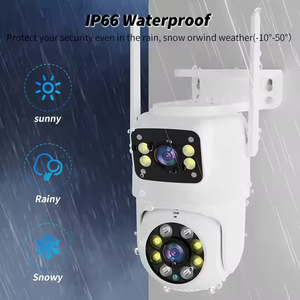 8MP <span class=keywords><strong>Smart</strong></span> 360 al aire libre inalámbrico CCTV PTZ Cámara IP de doble lente <span class=keywords><strong>V380</strong></span> <span class=keywords><strong>Pro</strong></span> 4K Video WiFi red cámara de vigilancia de seguridad para el hogar - Product Image 4