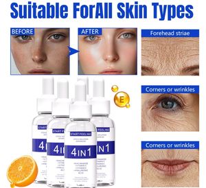 Suero Facial 4 en 1 con Niacinamida, Vitamina C, Ácido Hialurónico y Vitamina E, Antiarrugas e Iluminador - Product Image 5