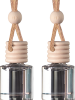 Diffuseur de parfum pour voiture C&E Craft Co, lot de 2, parfum à la lavande longue durée, flacon en verre