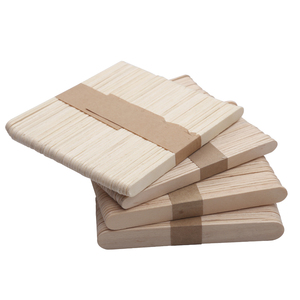 Palitos <span class=keywords><strong>de</strong></span> helado artesanales DIY con logotipo personalizado <span class=keywords><strong>de</strong></span> <span class=keywords><strong>madera</strong></span> Natural nueva - Product Image 2