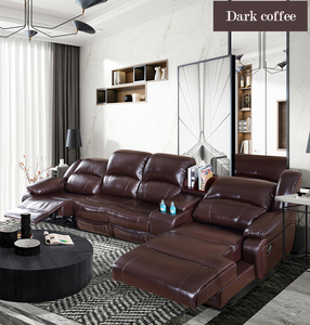 2021 the most popular living room furniture pure white modern electric <strong>recliner</strong> - Product Image 2