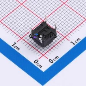 UK-B02123-G6.0-250 Tactile Switch DIP-4P,6.2x6.2mm Switch 2.5N 6.15mm 6.15mm 6mm - Product Image 2